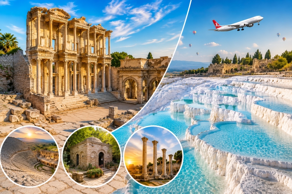 Ephesus and Pamukkale Tour from Istanbul: The Classic 2-Day Turkey Itinerar
