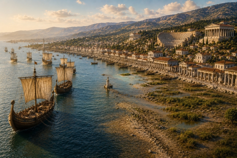 Why Is the Sea So Far from Ephesus Today? The Lost Harbor Explaine