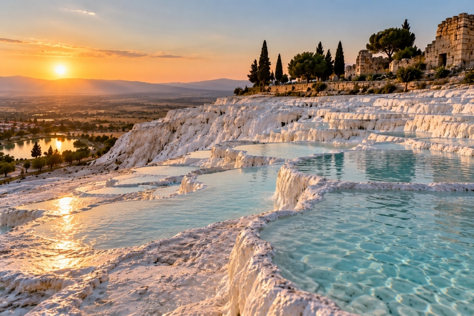 Pamukkale Thermal Pools: Can You Still Swim in the White Travertine Terraces?