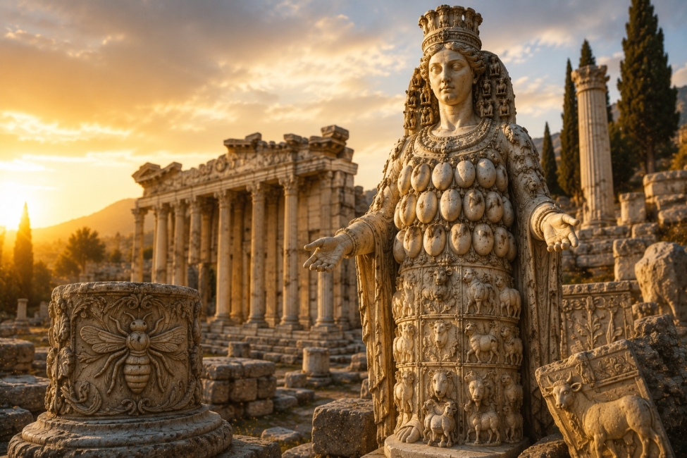 The Secret Meaning of the Ephesian Artemis Statue: Why Does She Look So Different?