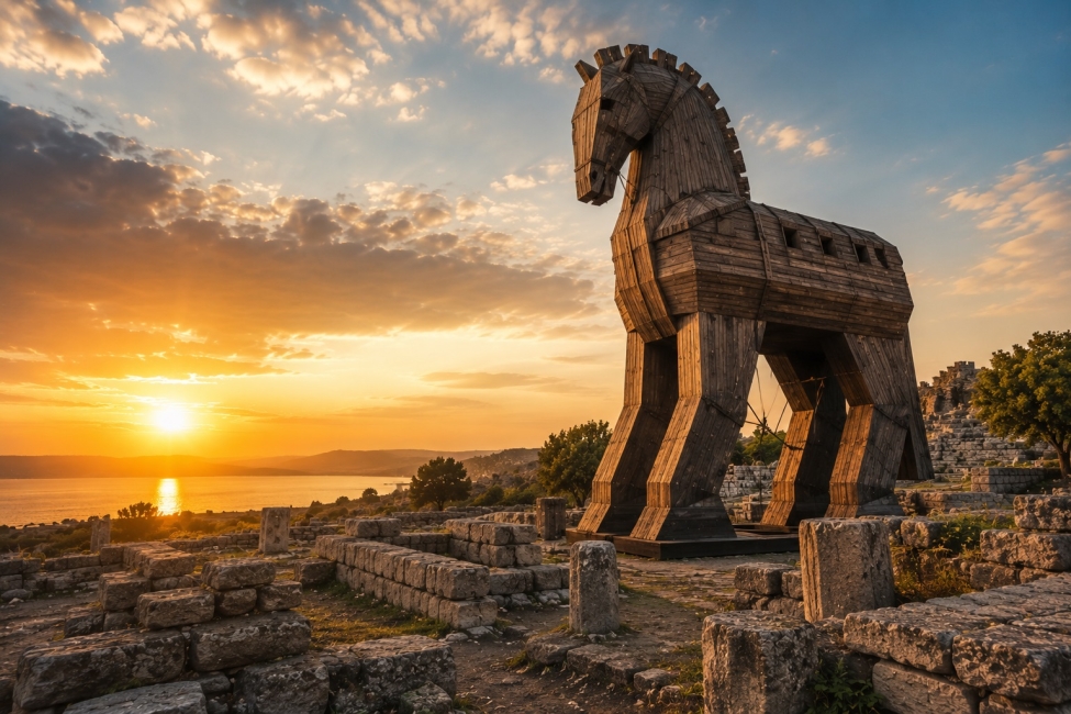 The Trojan Horse: Myth, Legend and the Real Story Behind Homer's Troy