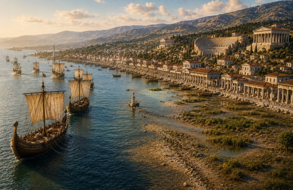 Why Is the Sea So Far from Ephesus Today? The Lost Harbor Explaine