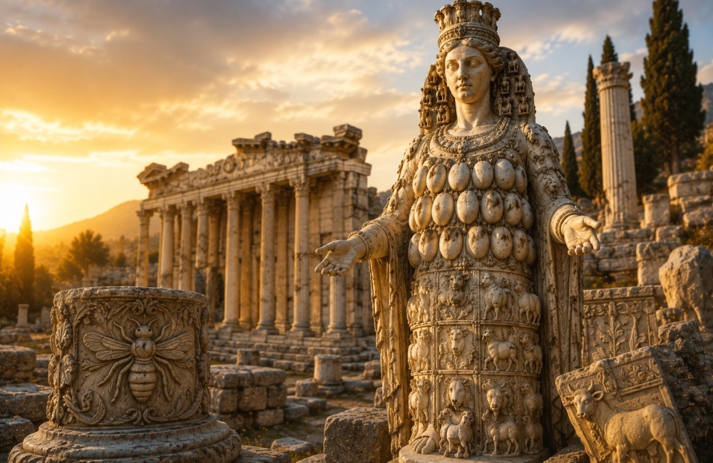 The Secret Meaning of the Ephesian Artemis Statue: Why Does She Look So Different?